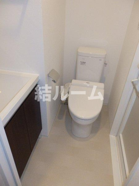 板橋区上板橋２丁目の賃貸マンションのトイレ