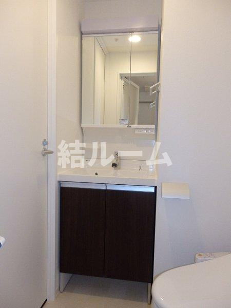 板橋区上板橋２丁目の賃貸マンションの洗面所