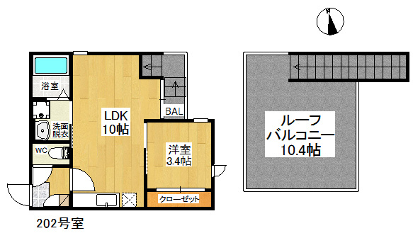 【間取り】 | Grandtic K1