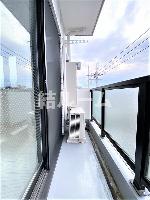 板橋区徳丸３丁目の賃貸マンションのバルコニー