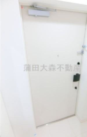 リテラス蒲田の玄関