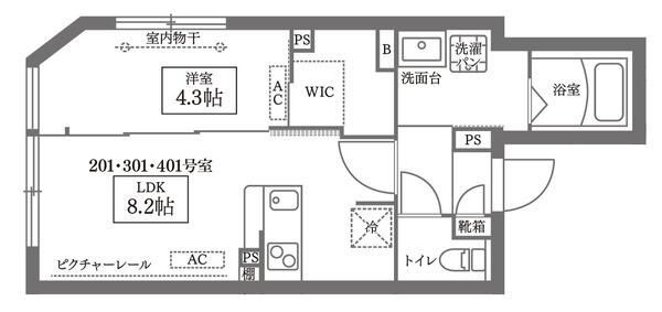【間取り】 | ＣＯＣＯＣＵＢＥ南長崎