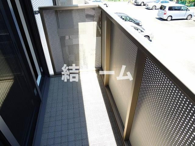 板橋区前野町６丁目のアパートのバルコニー