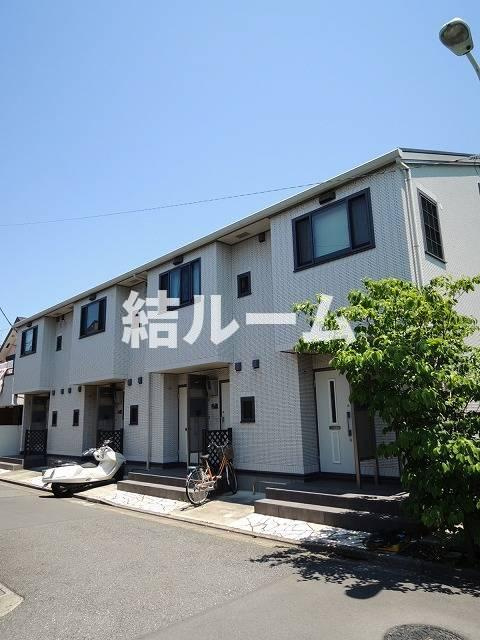 板橋区前野町６丁目のアパートのエントランス