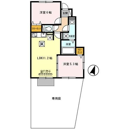 ファミールコート名谷の間取り