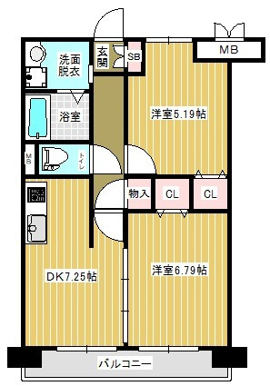 プライム柏の間取り