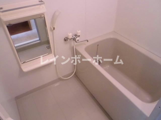 柏市あけぼの３丁目の賃貸マンションの浴室|コンパクトで使いやすいお風呂です