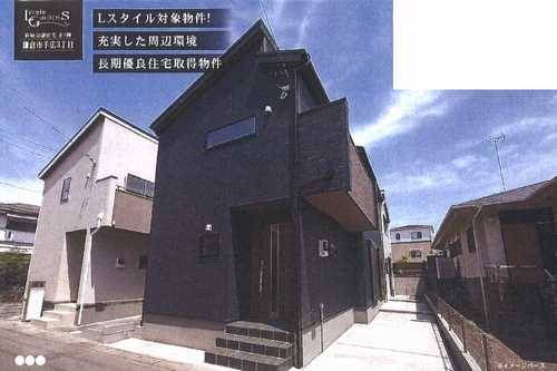鎌倉市手広3丁目　新築戸建ぜ　3号棟の外観パース