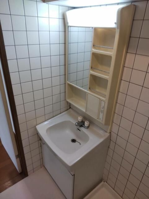 グリーンハイツ多摩川の独立洗面台