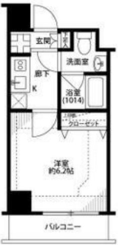 【間取り】 | プレール・ドゥーク北新宿Ⅳ