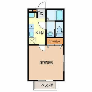 【間取り】 | Ａｃｃｏｒｄ　あさひ | 間取りです。