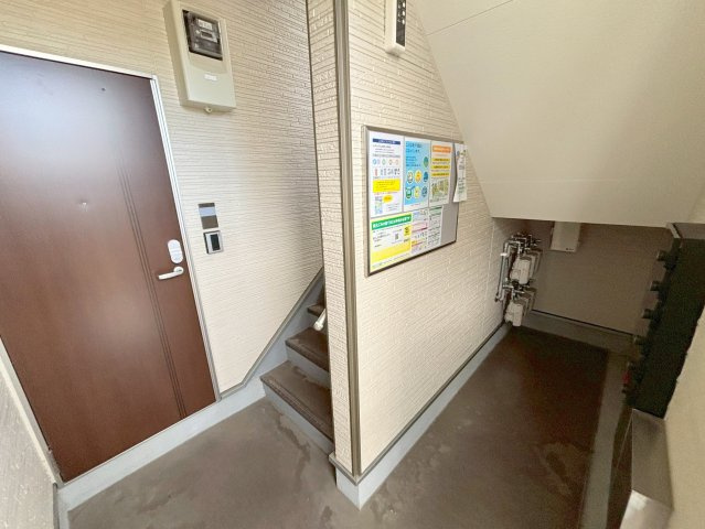 ハーモニーテラス三津屋南のバルコニー