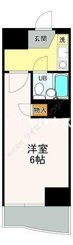 サンパレスＣＡ田中の間取り