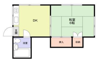【間取り】 | 秋本荘 | 間取りです。