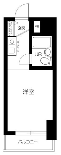 スカイコート下高井戸の間取り