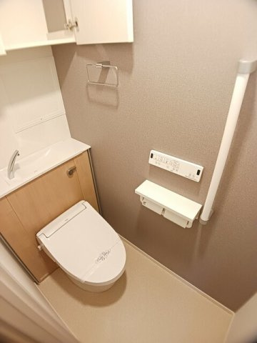 【トイレ】 | コンコルディア | 清潔感のあるトイレです
