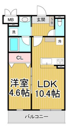 シトラス武庫之荘の間取り