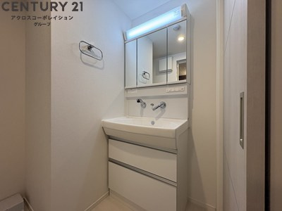 シャワー付き洗面台です！