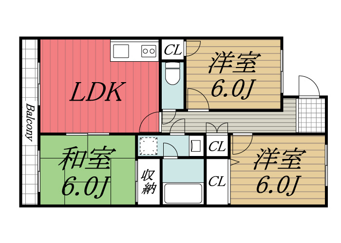 【間取り】