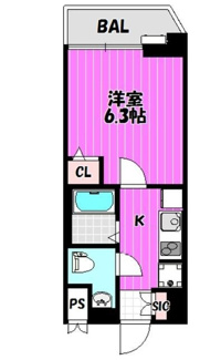 【間取り】 | フランボアーズ元代々木町 | 間取りです。