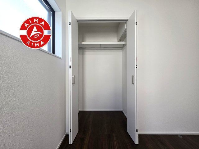 福岡市南区和田2丁目第3-2棟（1号棟）の内観：施工例|収納には困りません。