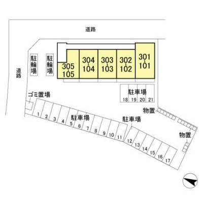【区画図】 | グランメール北鴻巣