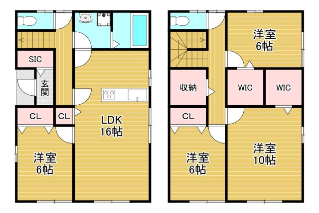 Beeluxの間取り