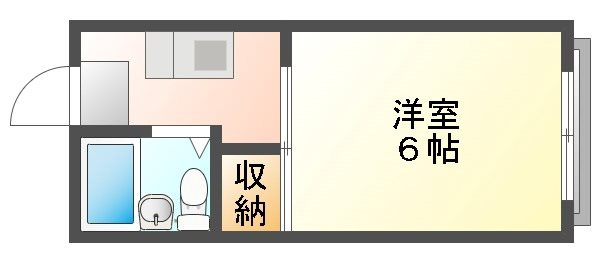 【間取り】 | コーポ大供