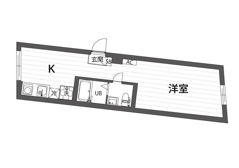 REMU千川の間取り|間取りです。