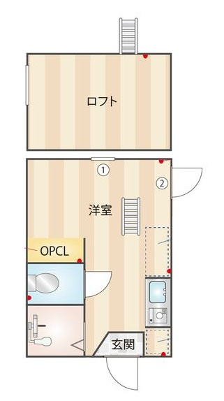 クオーレ板橋本町の間取り|間取りです。