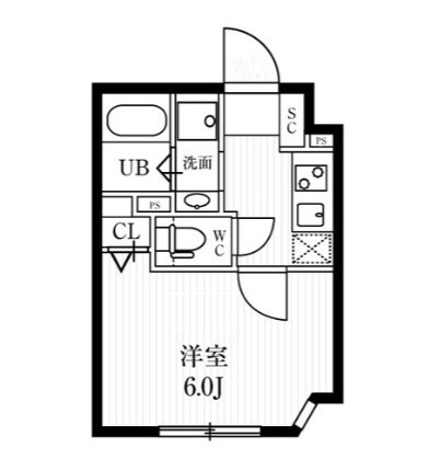 エルファーロ練馬の間取り|間取りです。