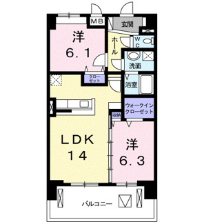 【間取り】 | プレッソ　Ｓ．Ｒ．Ｗ
