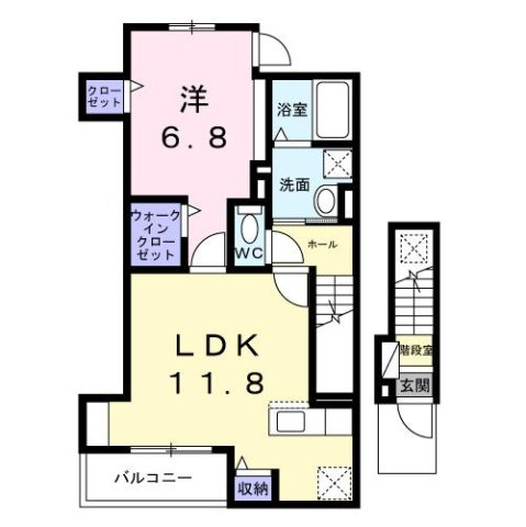 Ａ－１（エーワン）の間取り