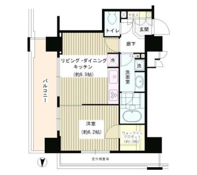 パークタワー秋葉原の間取り