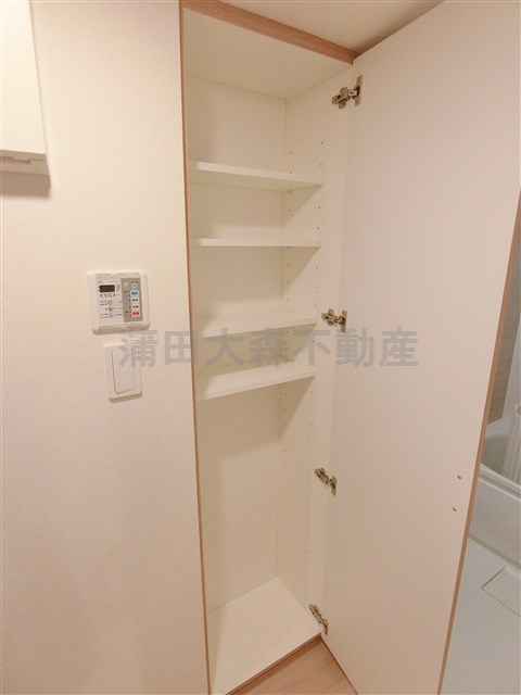 ルーブル東矢口の収納|洗面所の収納
