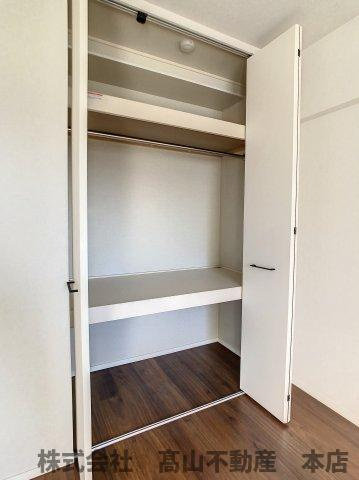 宗像市東郷５丁目の賃貸マンションの収納