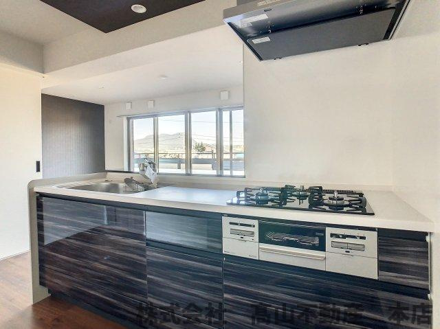 宗像市東郷５丁目の賃貸マンションのキッチン