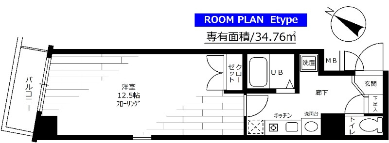 ステージファースト神田の間取り