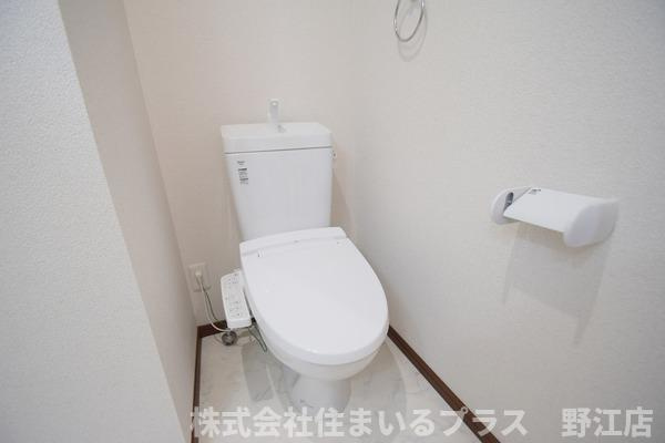 ラージヒル鶴見緑地のトイレ