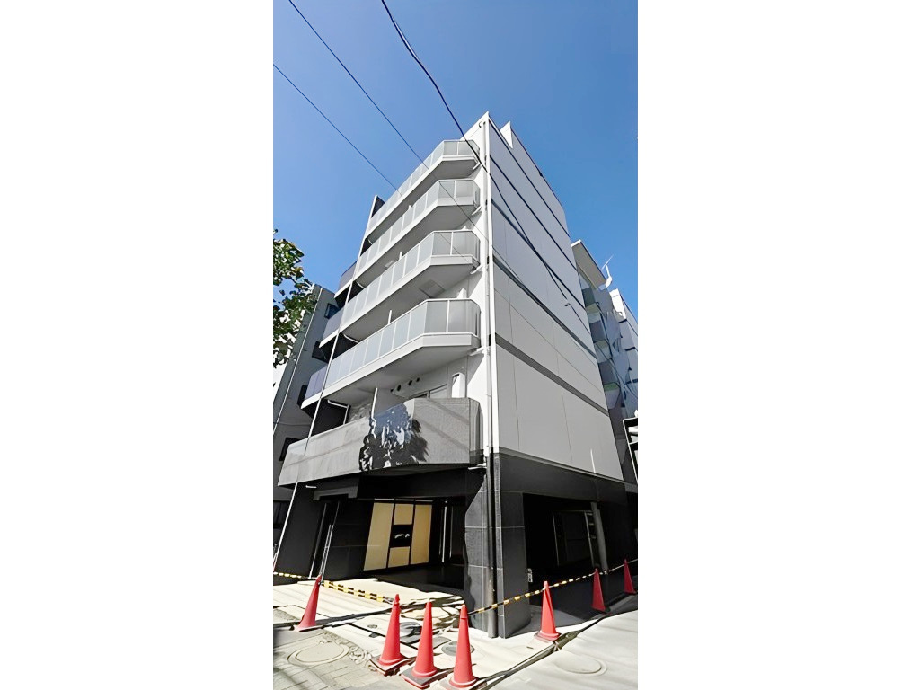 クレヴィスタ梅島の外観|きれいな外観です