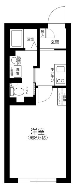 Ｌｉｖｅ　Ｆｌａｔ蔵前の間取り