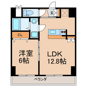 セラピアザ船橋の間取り