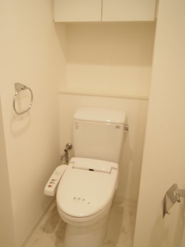 プラウドフラット浅草駒形のトイレ|シンプルで使いやすいトイレです