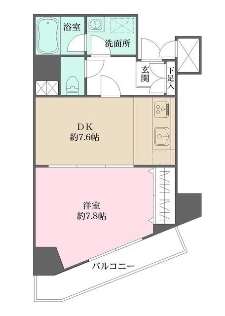 藤和氷川台コープの間取り|間取りです。