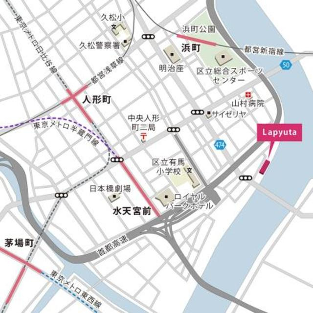 Ｌａｐｙｕｔａの地図