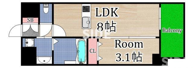 【間取り】 | SHOKEN Residence大阪都島