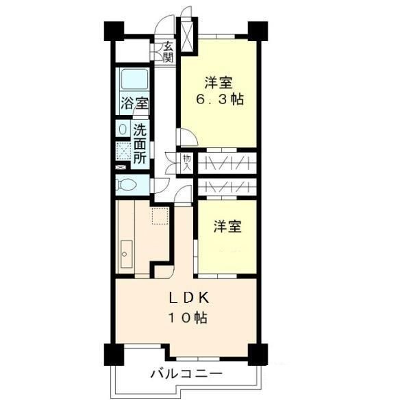 グリーンヒルズ目白の間取り|間取りです。