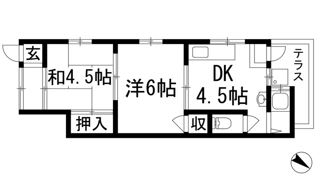 【間取り】 | みずほ荘
