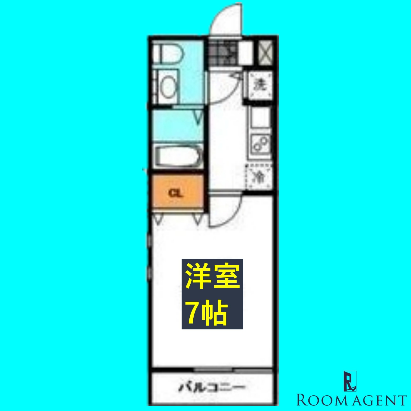 ルセント新瑞橋の間取り
