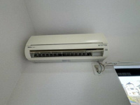 エアコン完備で快適に過ごせます
